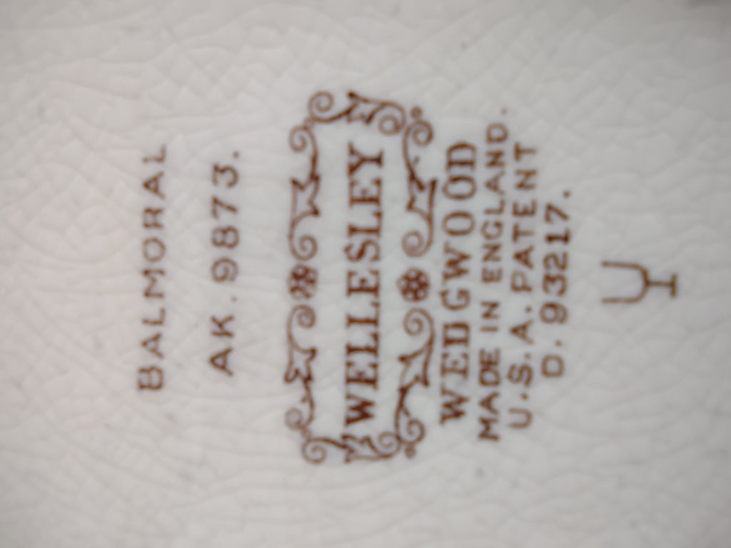 Vintage Wedgwood Wellesley Balmoral Dinner Plates England Set 2 [6127]