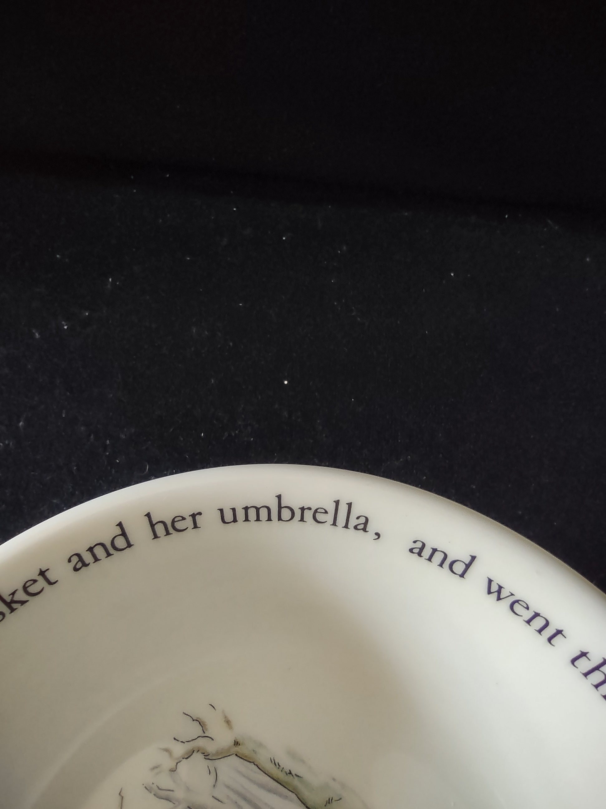 Vintage Wedgwood Peter Rabbit Bowl Etruria Barlaston England [6129]