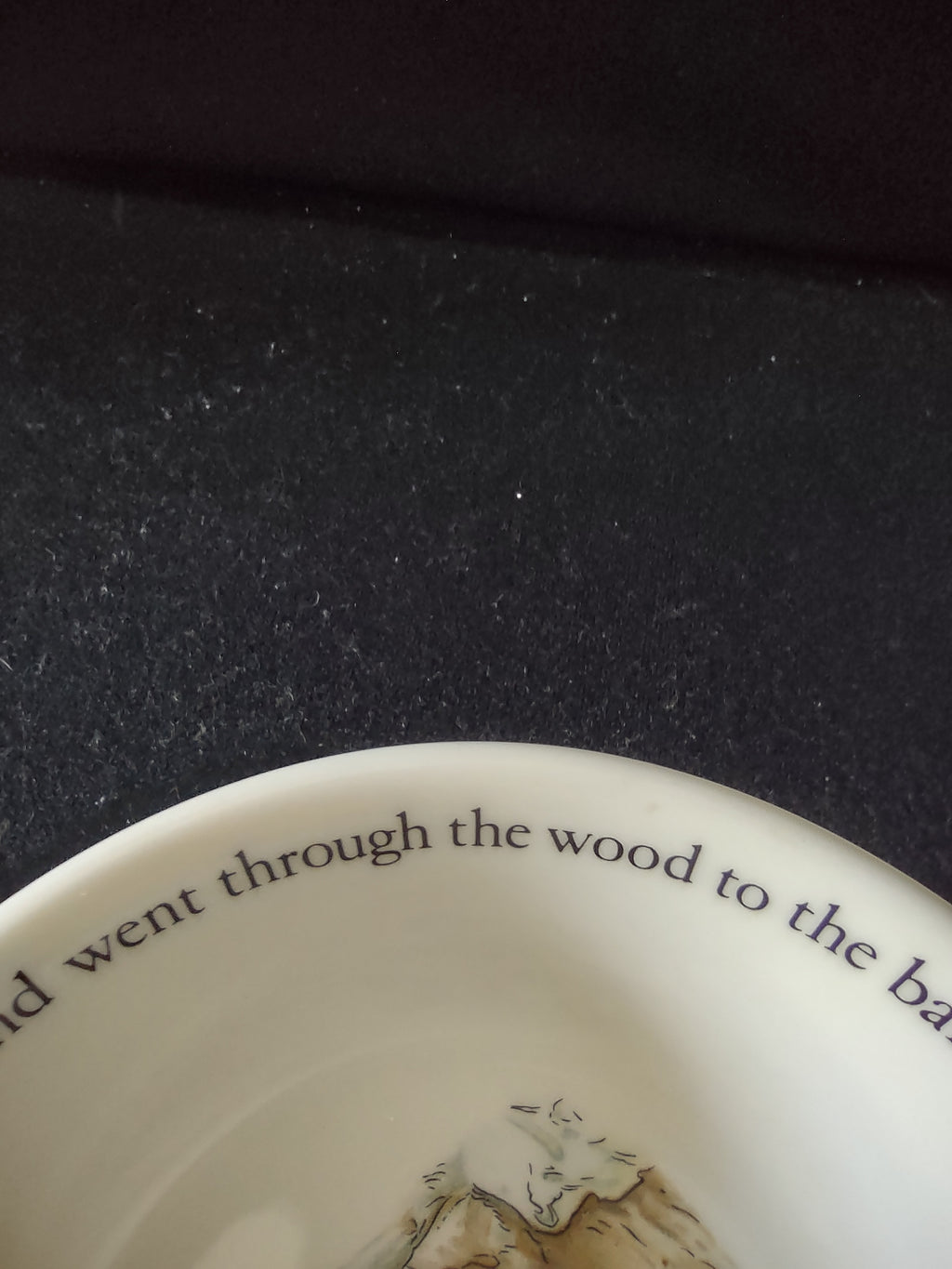 Vintage Wedgwood Peter Rabbit Bowl Etruria Barlaston England [6129]