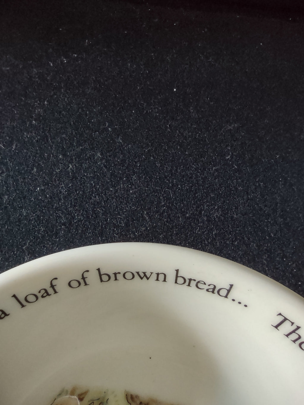 Vintage Wedgwood Peter Rabbit Bowl Etruria Barlaston England [6129]