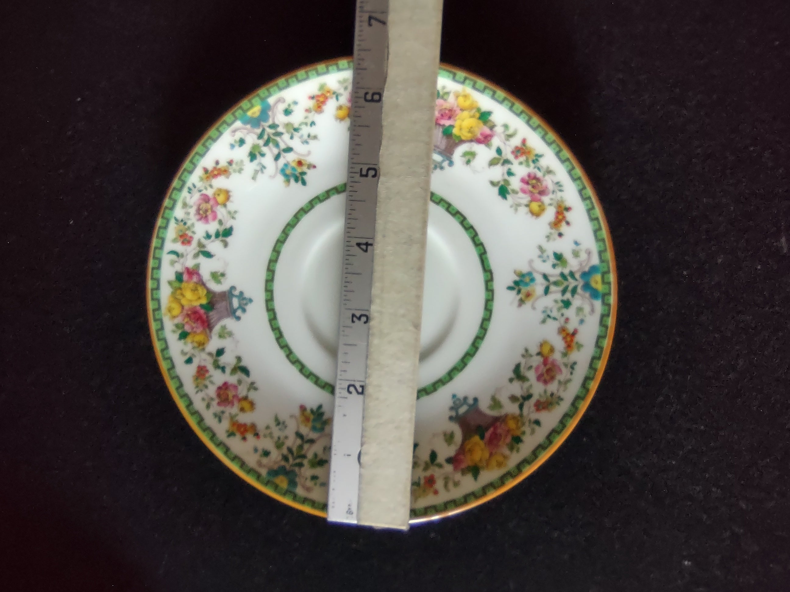 Vintage Wedgwood Charnwood Saucers Bone China England Set of 2 [6132]