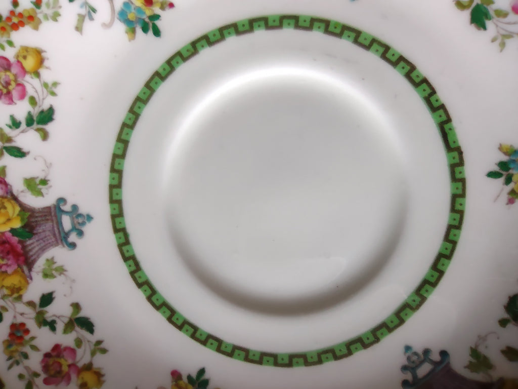 Vintage Wedgwood Charnwood Saucers Bone China England Set of 2 [6132]