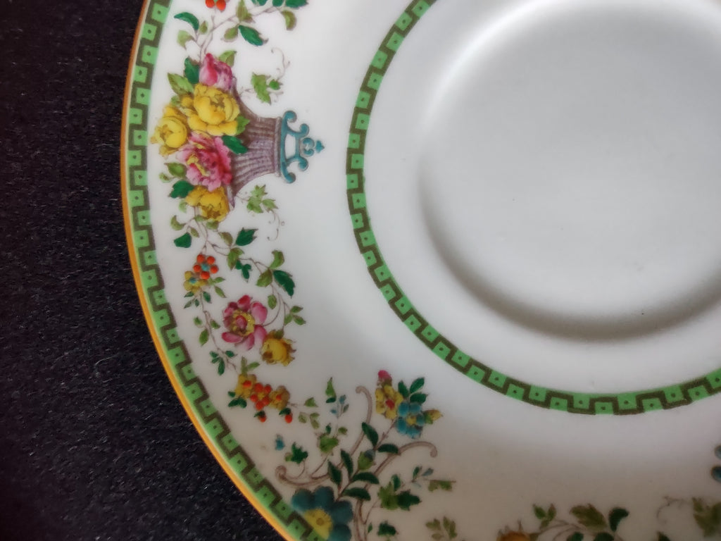 Vintage Wedgwood Charnwood Saucers Bone China England Set of 2 [6132]