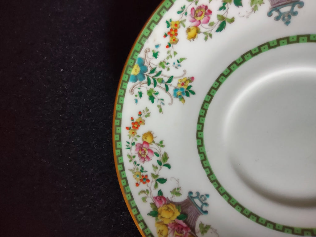 Vintage Wedgwood Charnwood Saucers Bone China England Set of 2 [6132]
