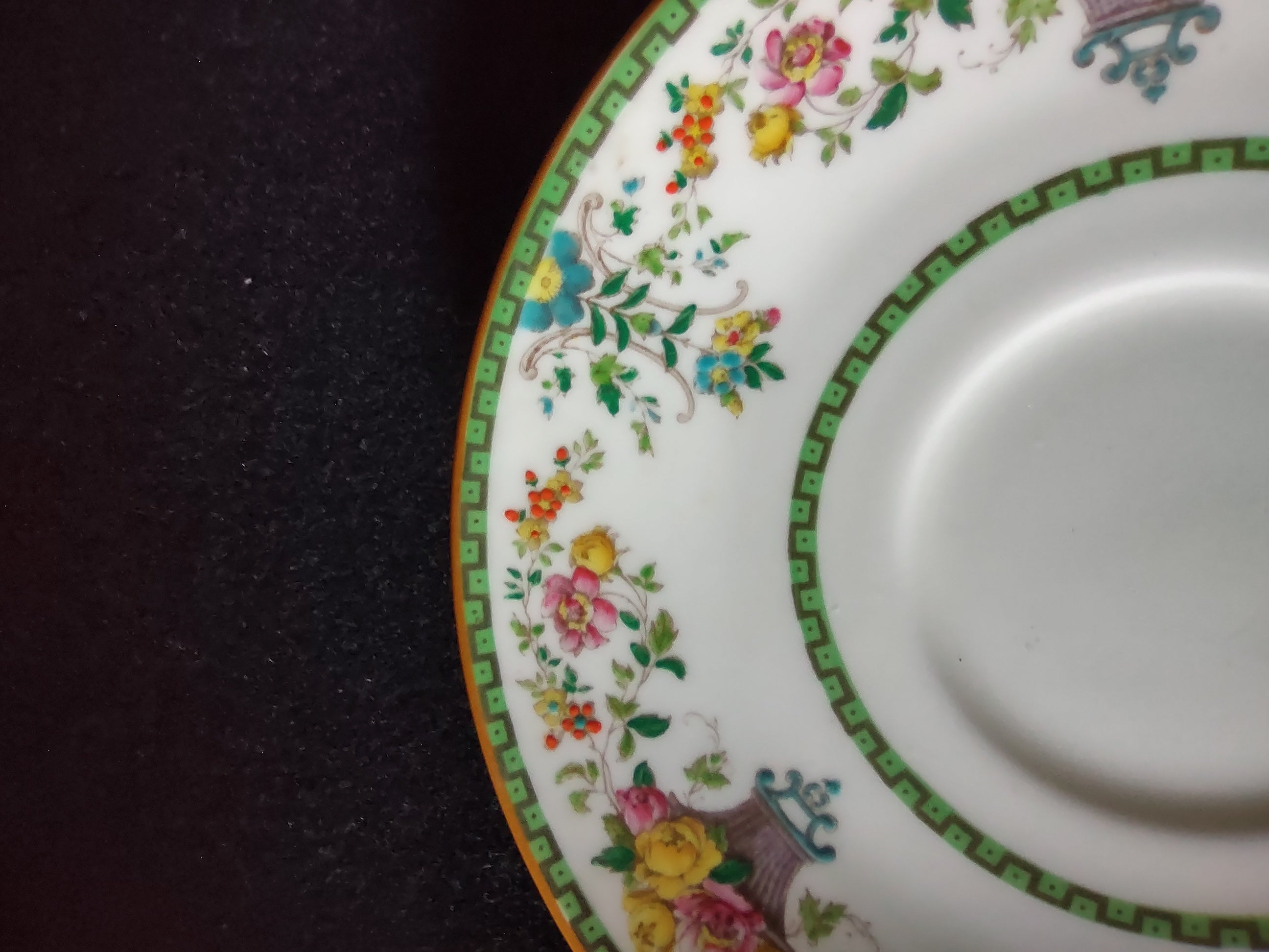 Vintage Wedgwood Charnwood Saucers Bone China England Set of 2 [6132]