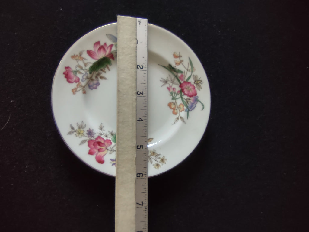 Vintage Wedgwood Sandon Bread Butter Plate Bone China Butterfly England [6135]