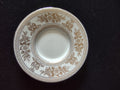 Vintage Wedgwood Gold Columbia Saucer Bone China Gold Floral England [6136]