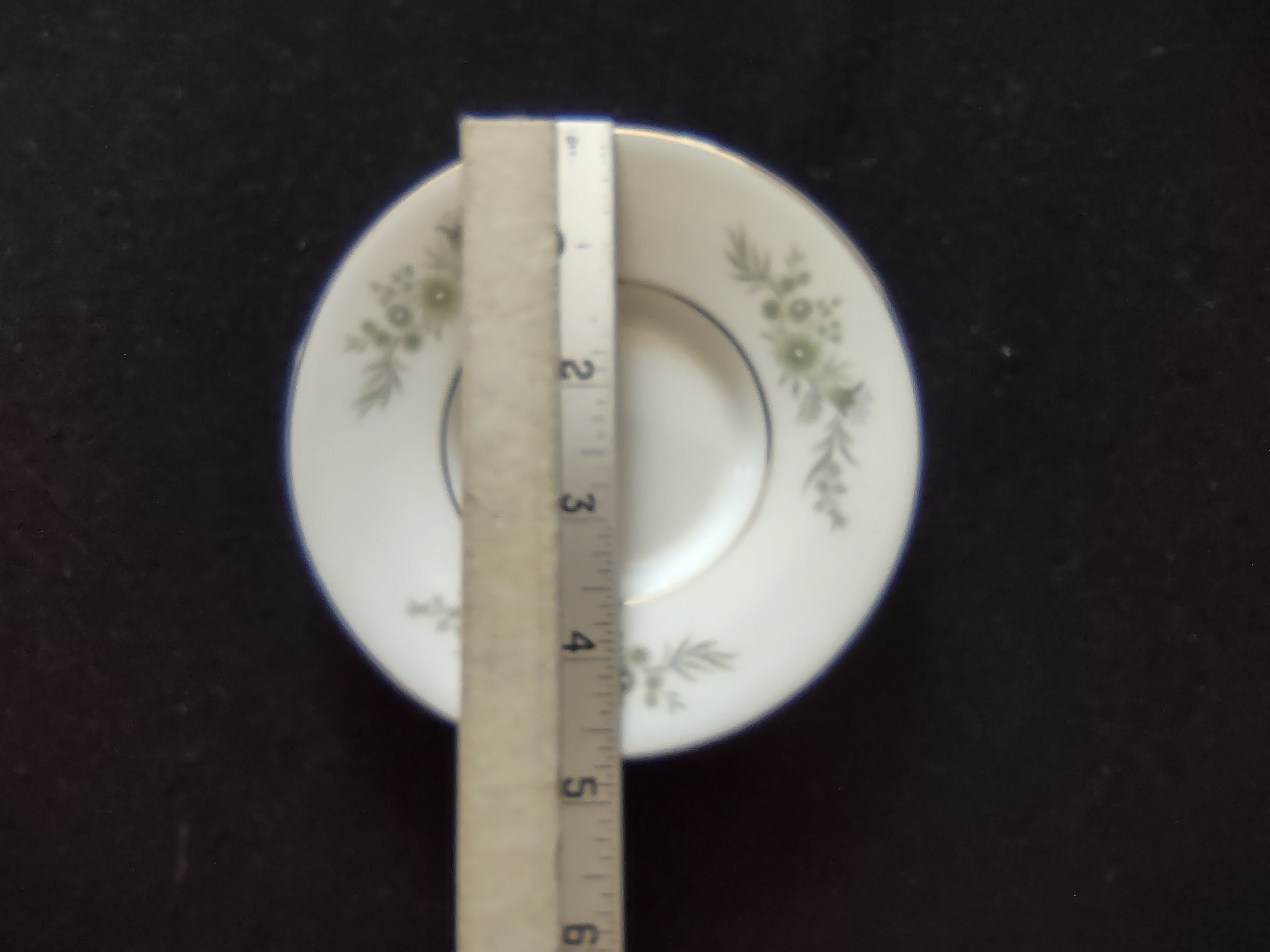 Vintage Wedgwood Westbury Saucer Bone China Floral England [6137]