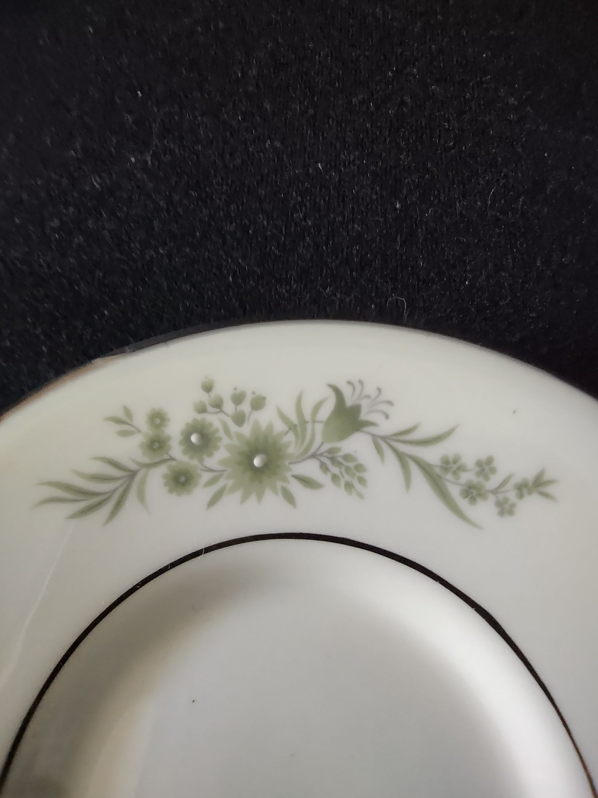Vintage Wedgwood Westbury Saucer Bone China Floral England [6137]