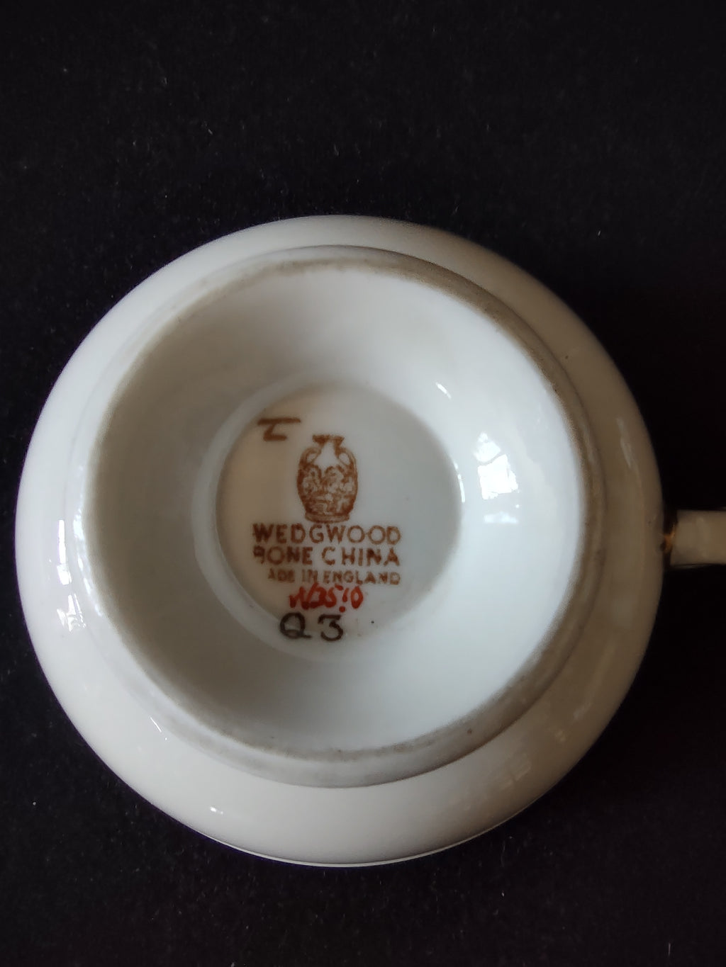 Vintage Wedgwood Sandringham Pink Teacup Bone China England [6143]