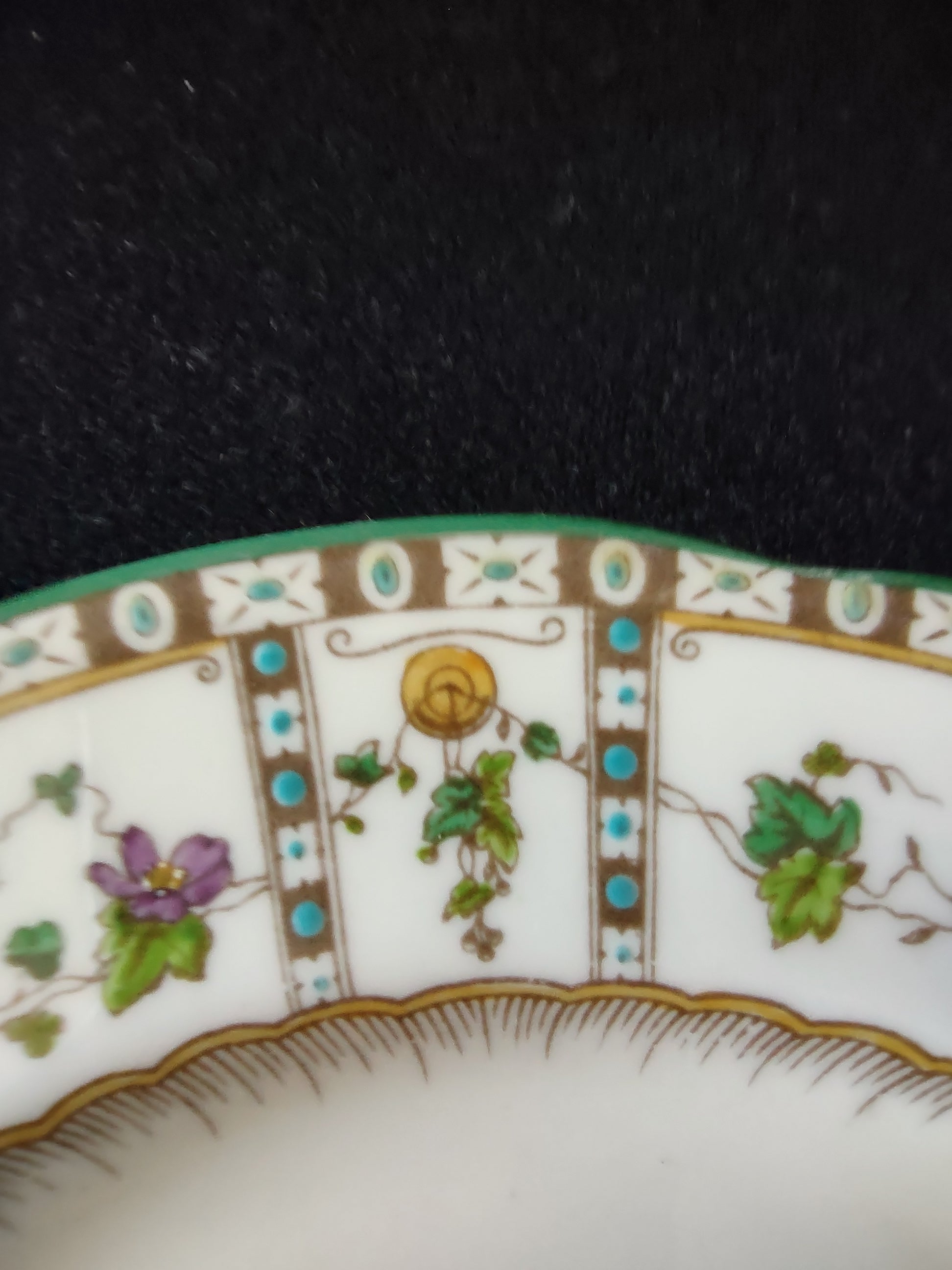 Vintage Wedgwood Dinner Plate Bone China Rose Botanical England Set of 3 [6144]