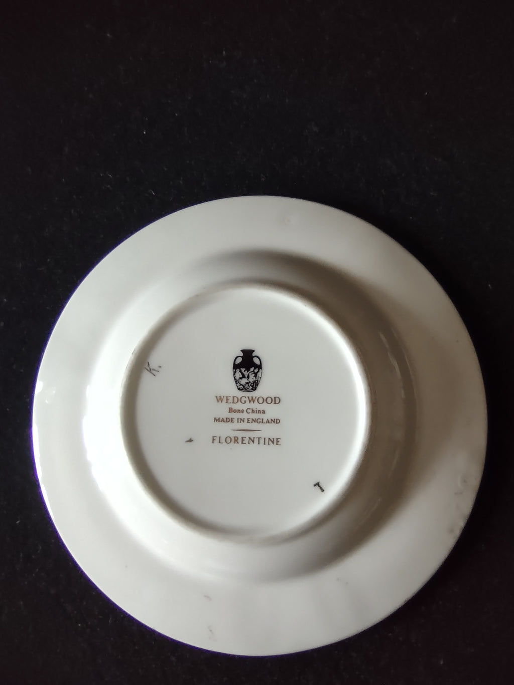 Vintage Wedgwood Florentine Ashtray Bone China Griffin Dragon England Pair [6146]