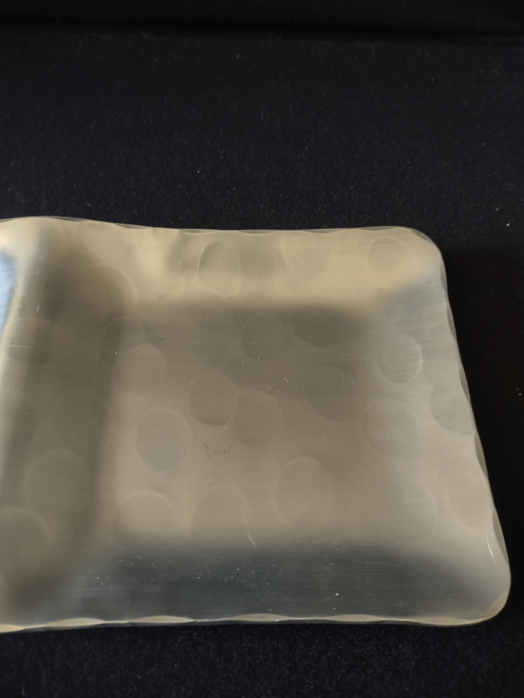 Vintage Wendell August Forge Hammered Aluminum Divided Tray Flying Geese [6171]