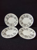 Vintage Wedgwood Ashford Bone China Bread Butter Plates Set of 4 England [6174]