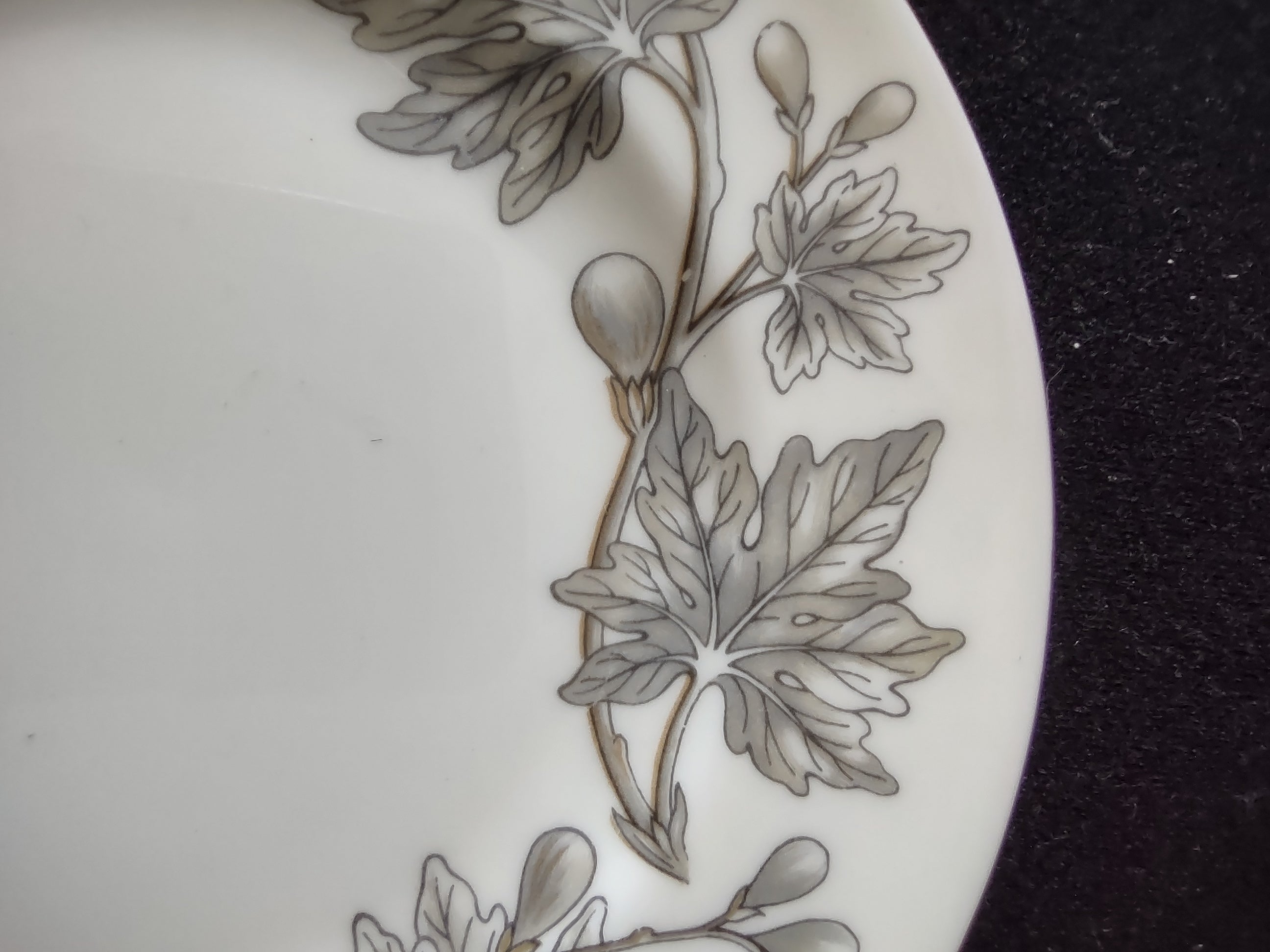 Vintage Wedgwood Ashford Bone China Bread Butter Plates Set of 4 England [6174]