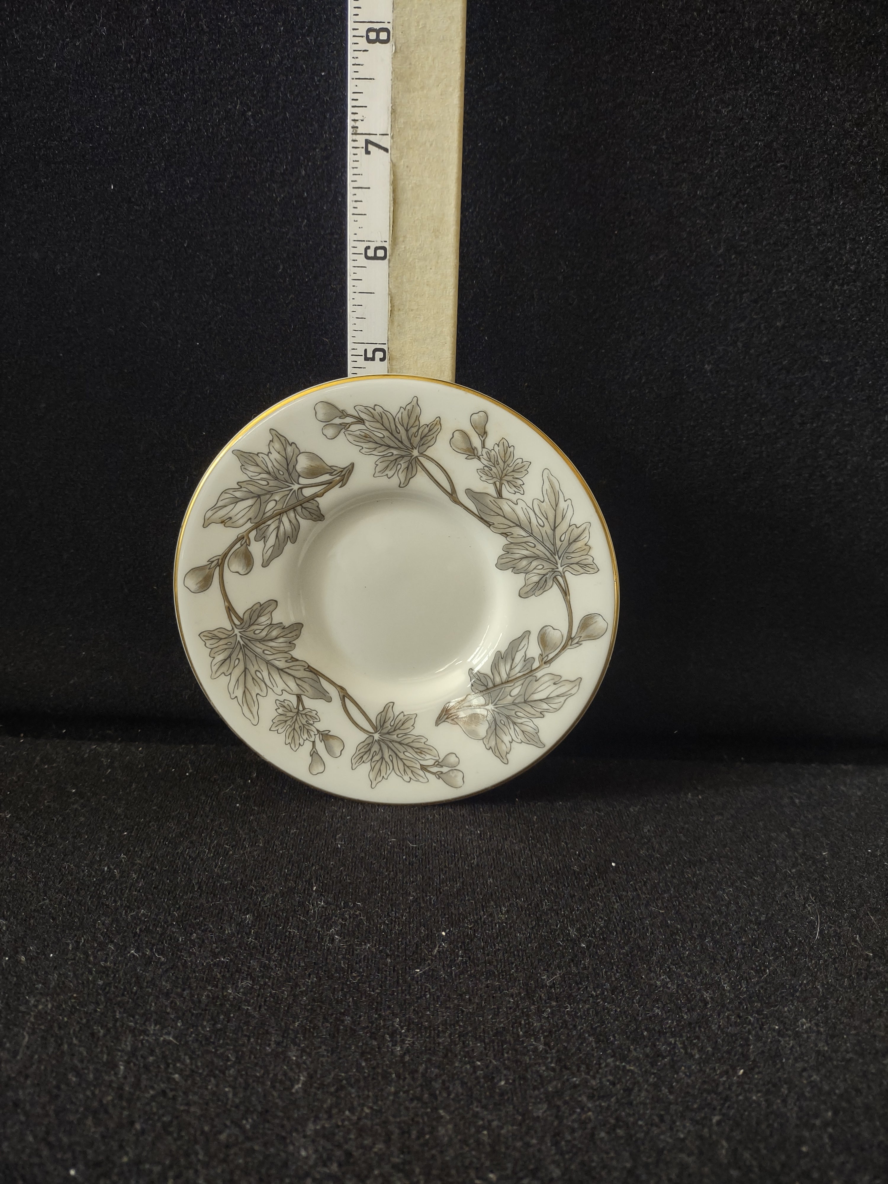 Vintage Wedgwood Ashford Bone China Creamer & Underplate Set England [6176]
