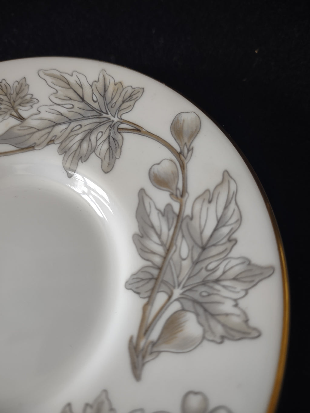 Vintage Wedgwood Ashford Bone China Creamer & Underplate Set England [6176]