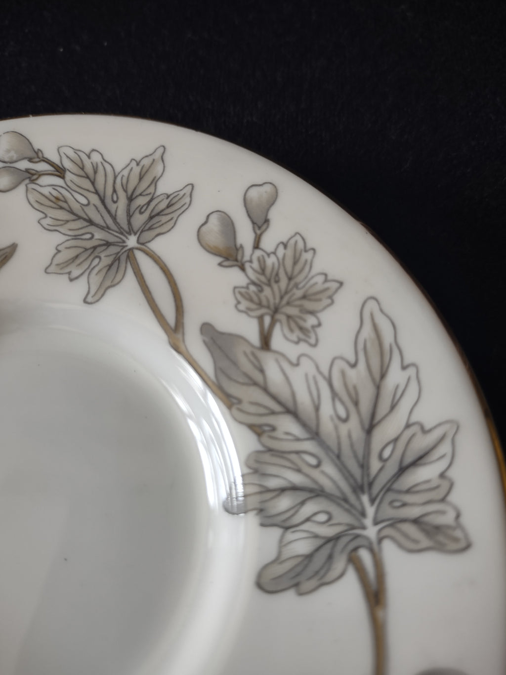 Vintage Wedgwood Ashford Bone China Creamer & Underplate Set England [6176]