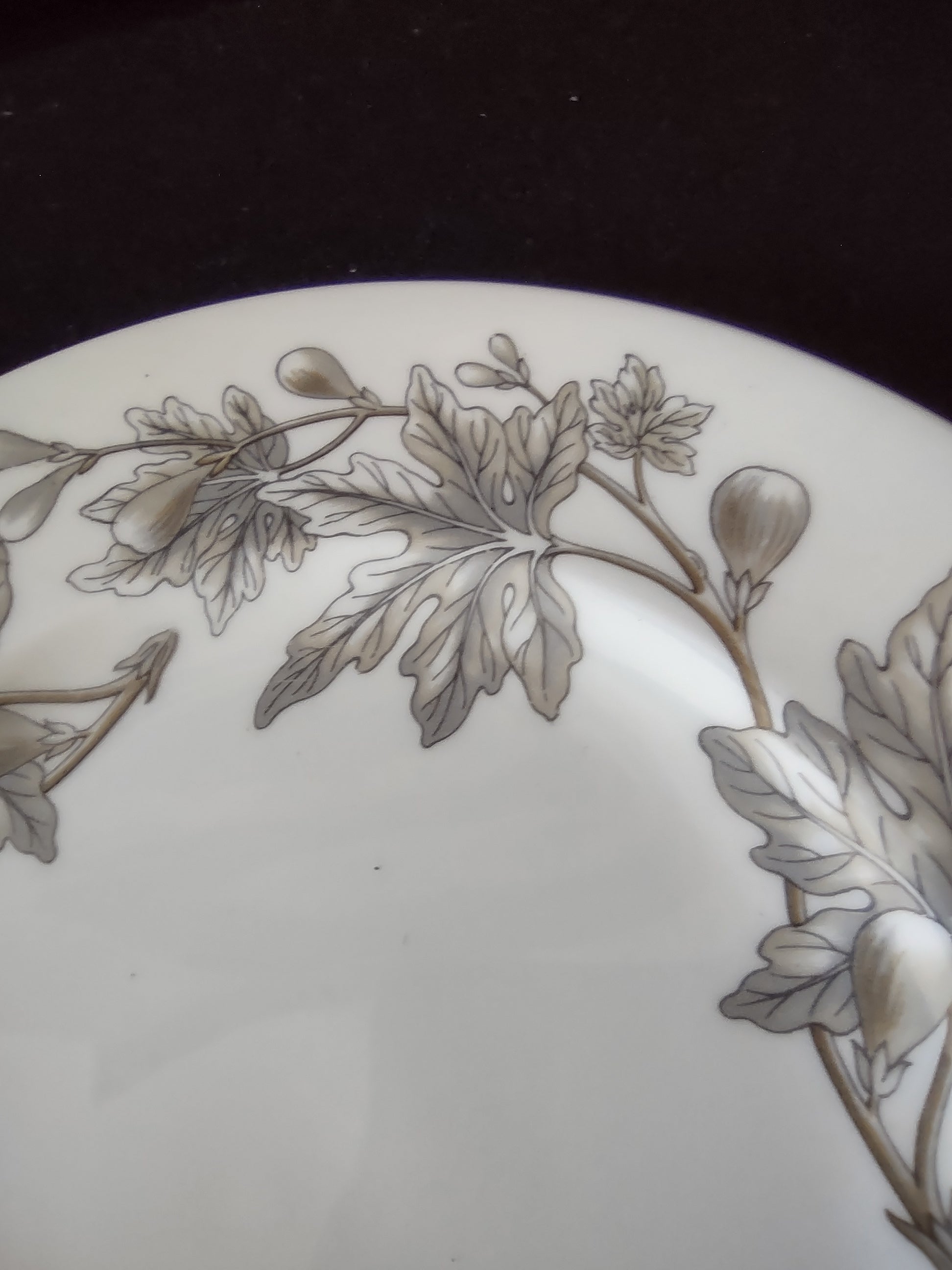 Vintage Wedgwood Ashford Bone China Salad Plates England Set of 3 [6180]