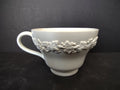 Vintage Wedgwood Queen's Plain Embossed Cream Ware Teacup Etruria England [6182]