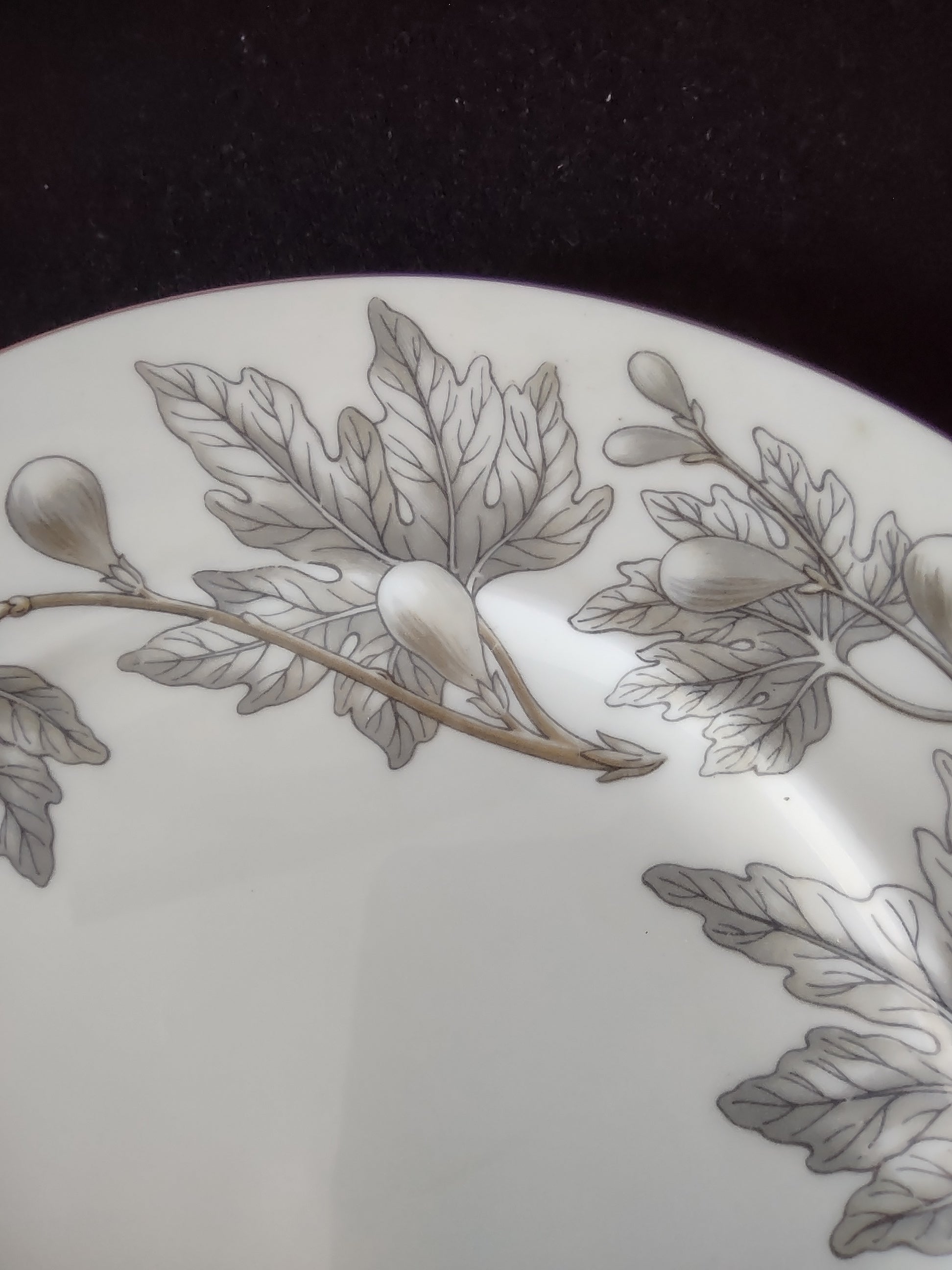 Vintage Wedgwood Ashford Bone China 9" Lunch Plates Set of 2 England [6181]