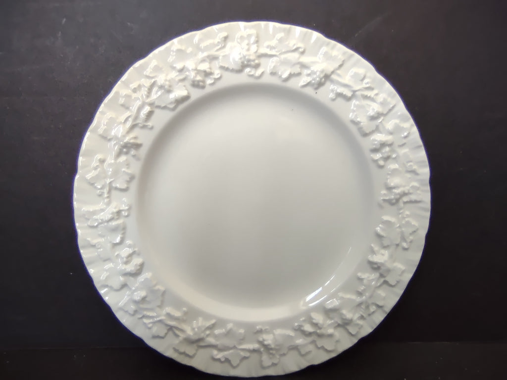 Vintage Wedgwood Etruria Patrician White Embossed Small Plate 6" [6183]