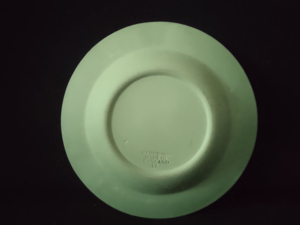 Vintage Wedgwood Jasperware Sage Green Ashtray Classical Figures England [6195]