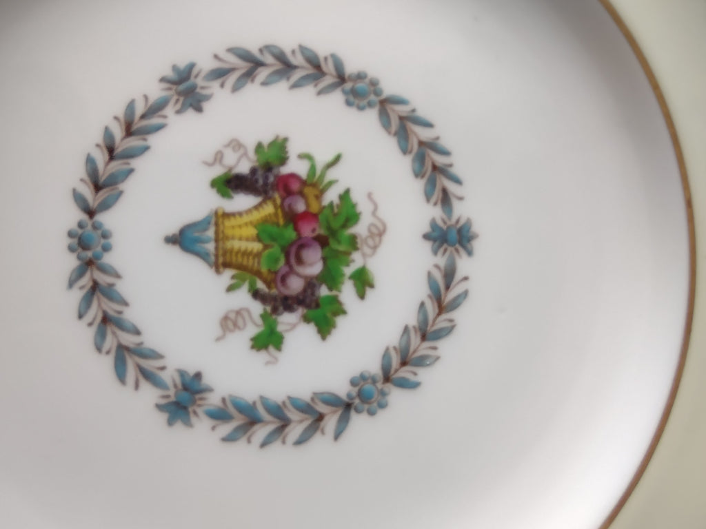 Vintage Wedgwood Appledore Salad Plate Bone China England Set Of 2 [6202]