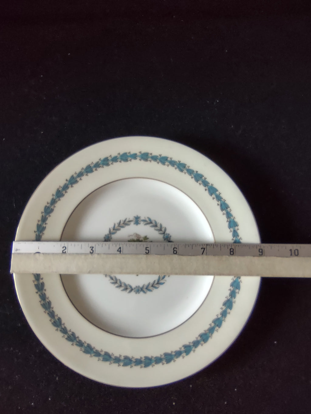 Vintage Wedgwood Appledore Luncheon Plate Bone China England Set Of 5 [6206]
