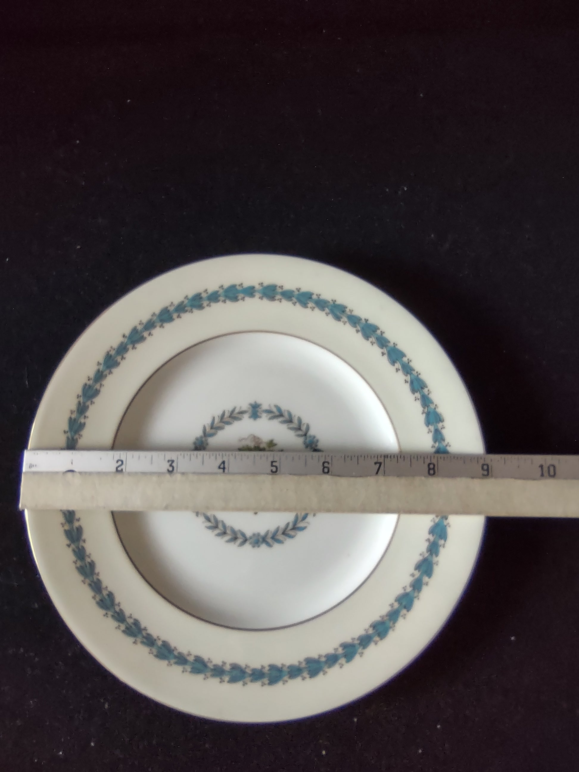 Vintage Wedgwood Appledore Luncheon Plate Bone China England Set Of 5 [6206]