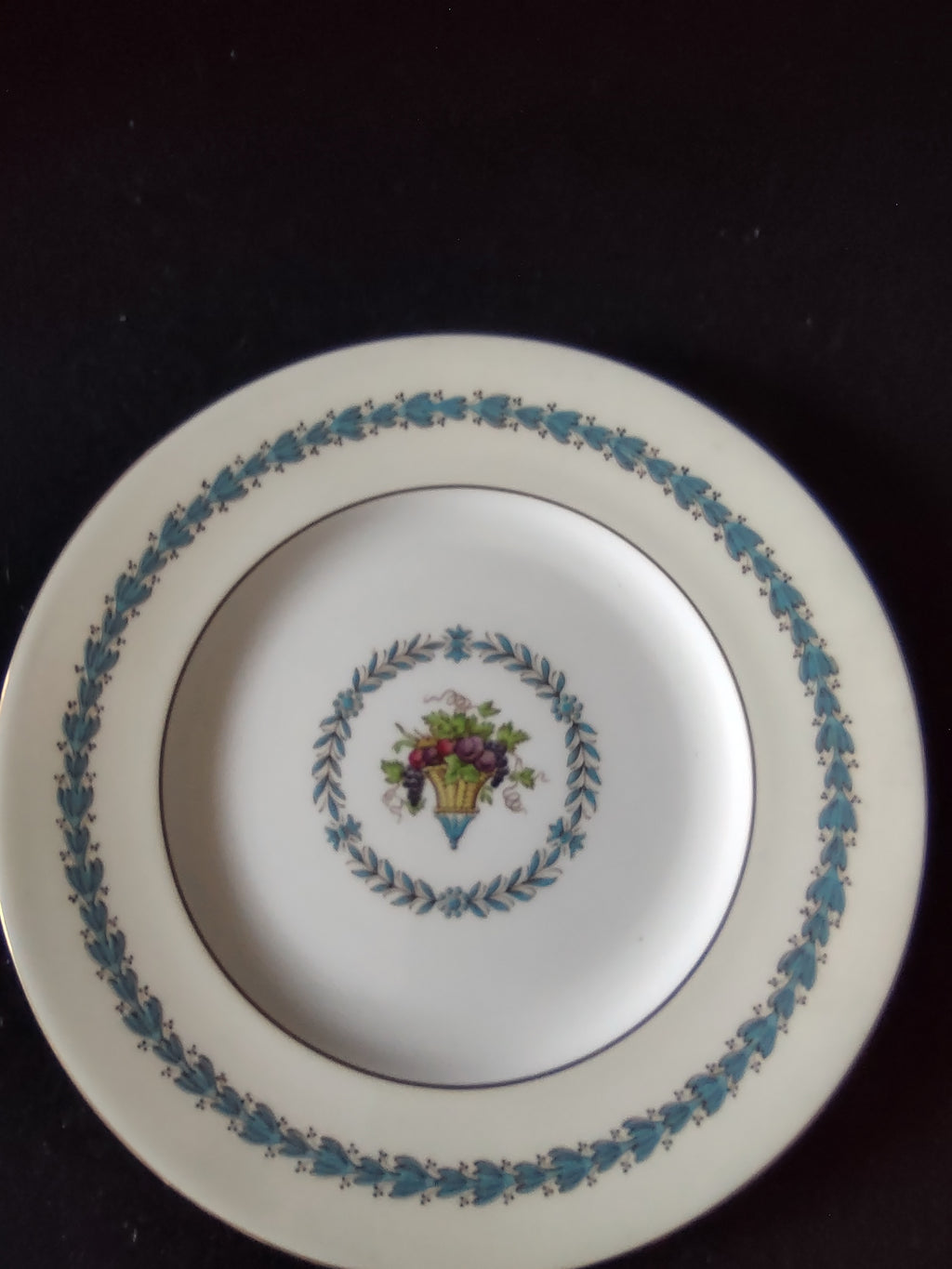 Vintage Wedgwood Appledore Luncheon Plate Bone China England Set Of 5 [6206]