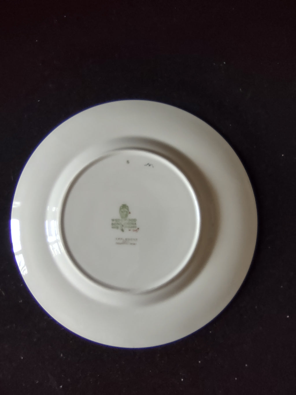 Vintage Wedgwood Appledore Luncheon Plate Bone China England Set Of 5 [6206]