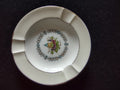 Vintage Wedgwood Appledore Ashtray Bone China Teal Gold England [6207]