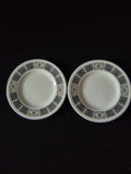 Vintage Wedgwood Asia Bread Butter Plate Bone China England Set of 2 [6208]