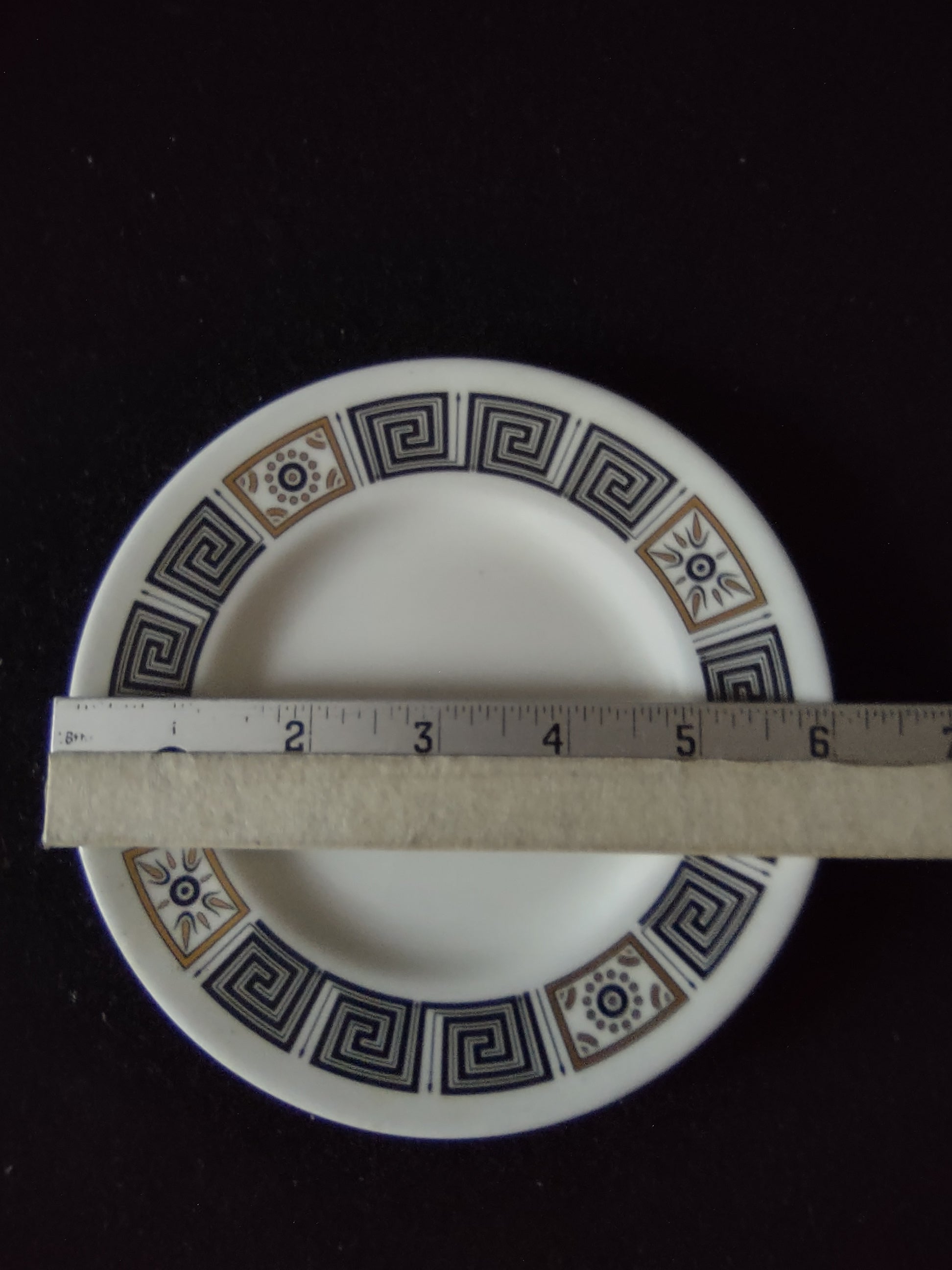 Vintage Wedgwood Asia Bread Butter Plate Bone China England Set of 2 [6208]