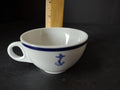 Vintage Shenango USA Navy Anchor Coffee Cup Ironstone [6204]