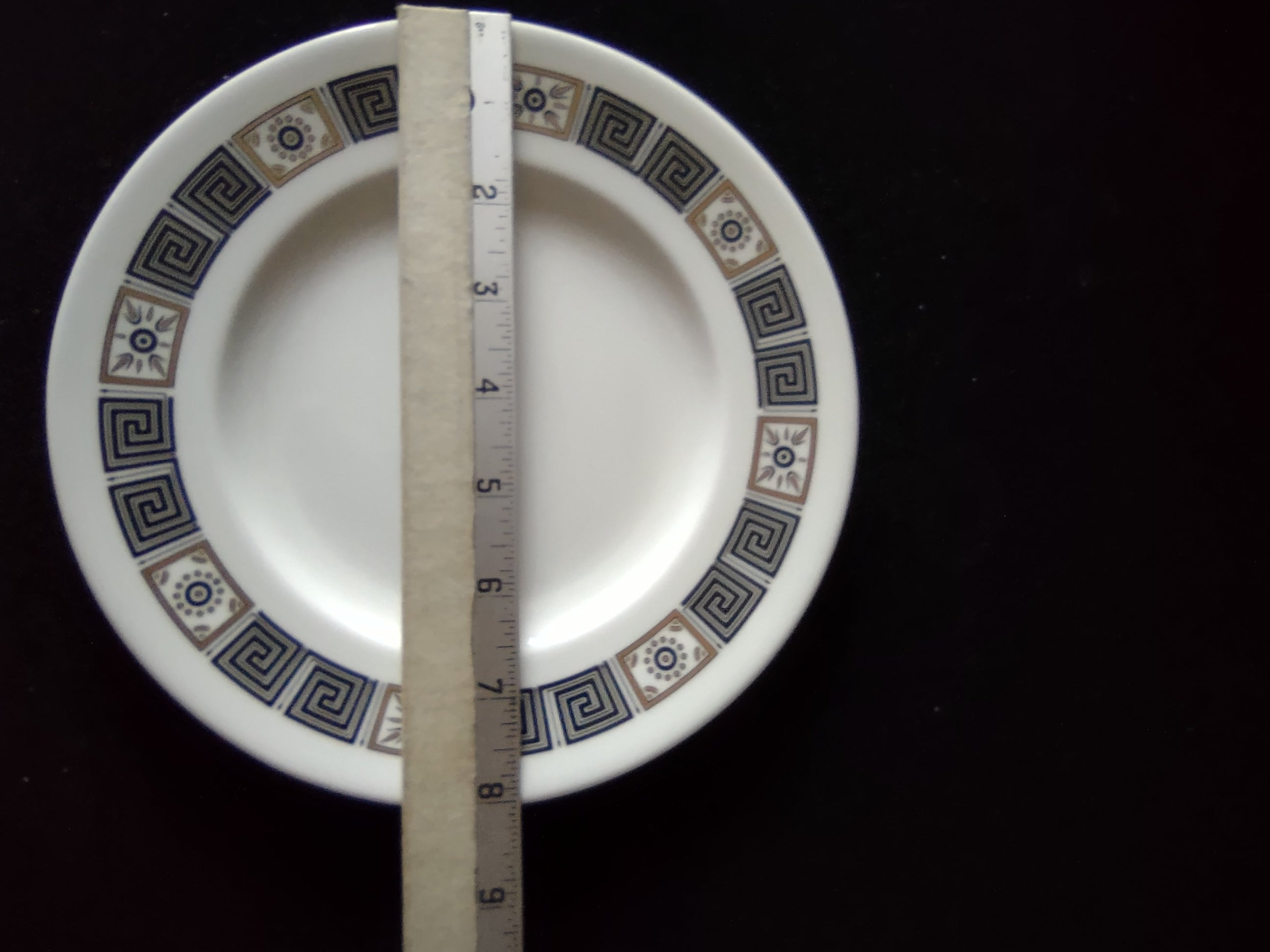 Vintage Wedgwood Asia Bread Butter Plates Bone China England Set of 2 [6209]