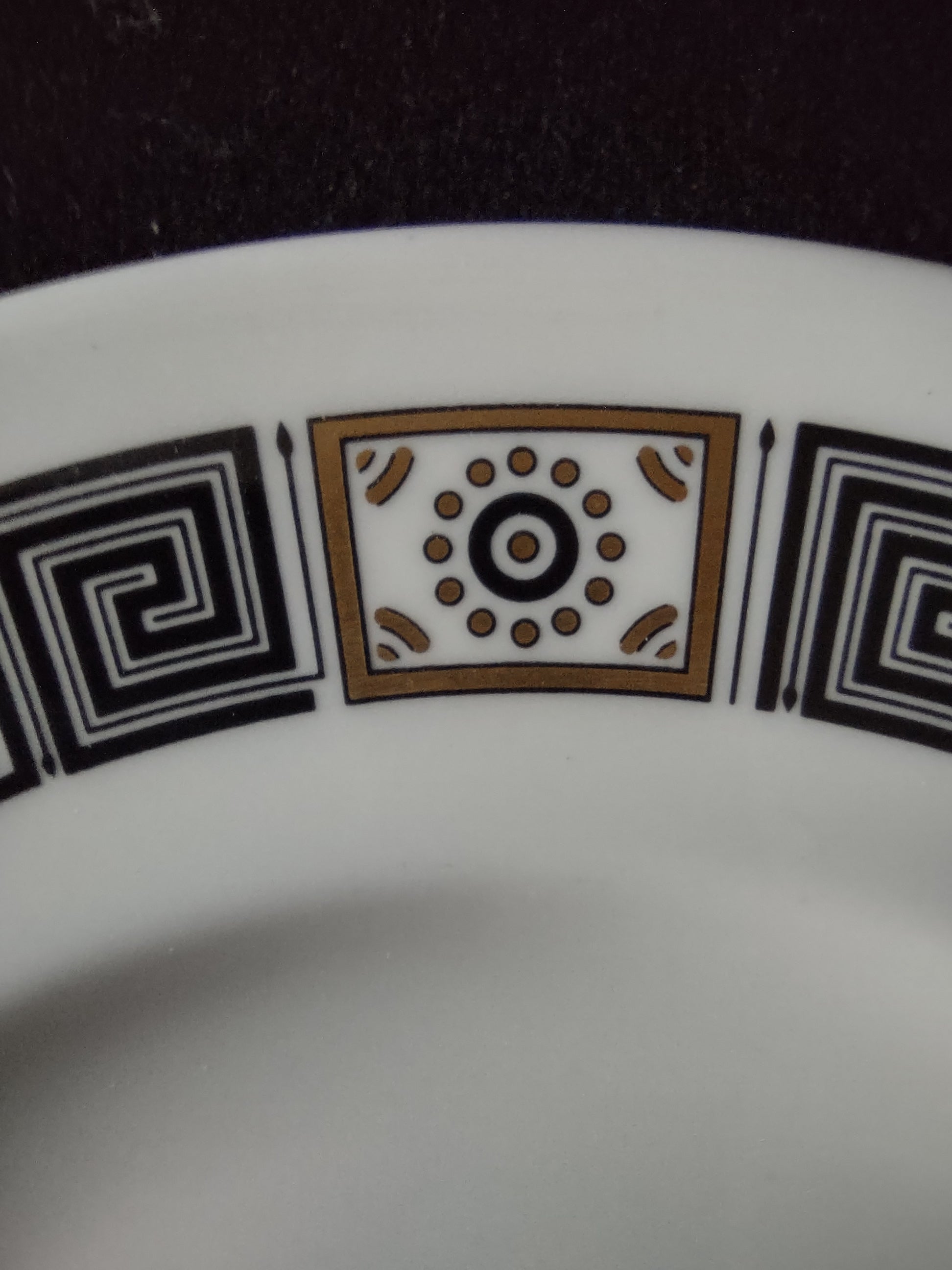 Vintage Wedgwood Asia Bread Butter Plates Bone China England Set of 2 [6209]