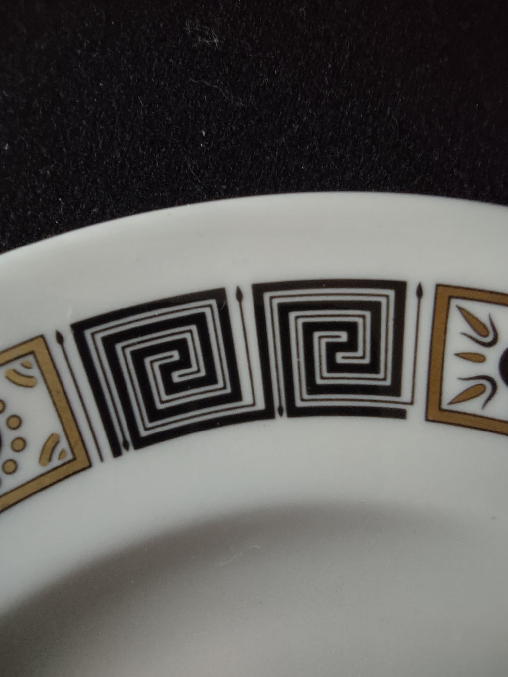 Vintage Wedgwood Asia Bread Butter Plates Bone China England Set of 2 [6209]