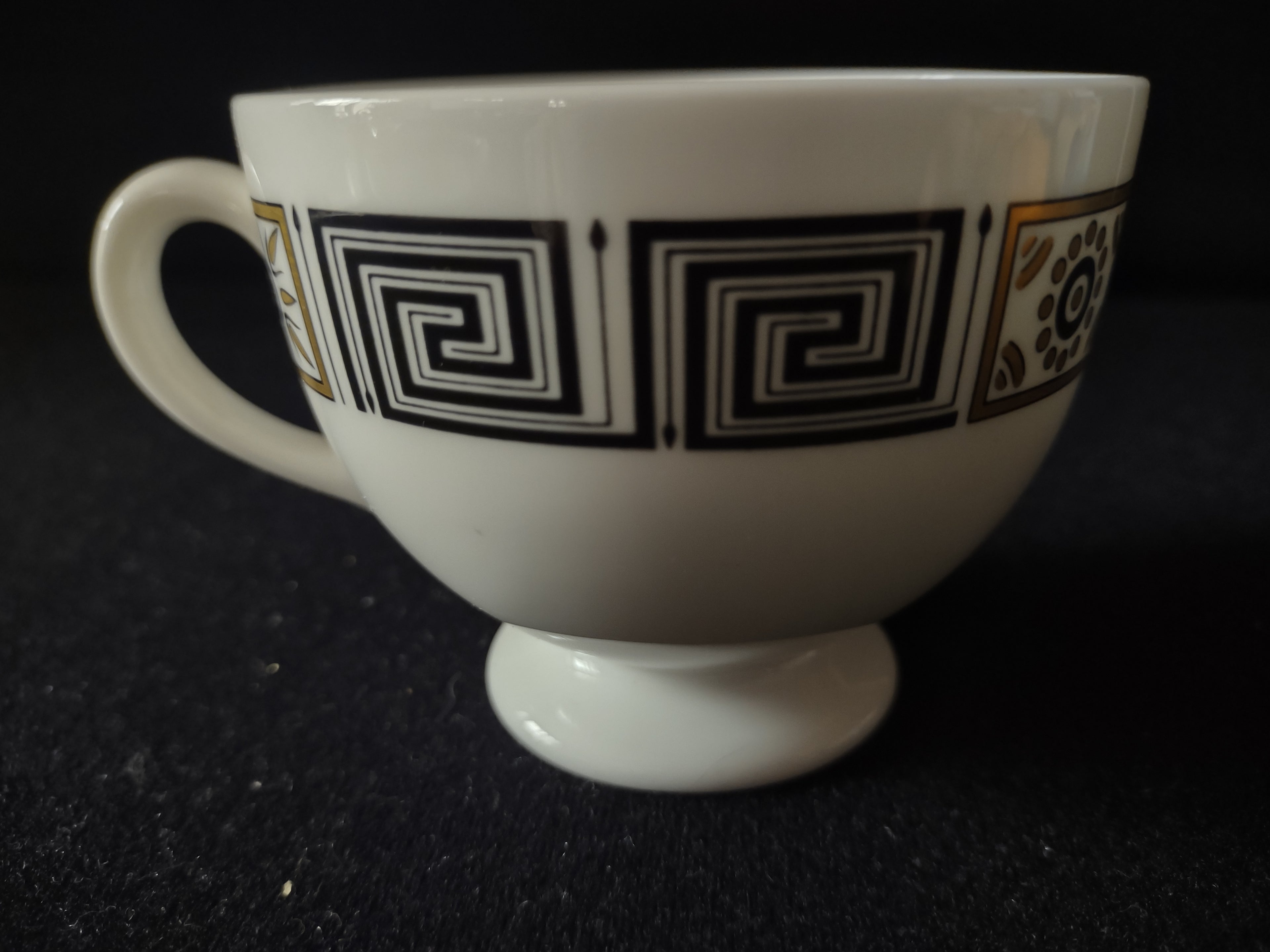 Vintage Wedgwood Asia Cup & Saucer Bone China England Set of 2 [6212]