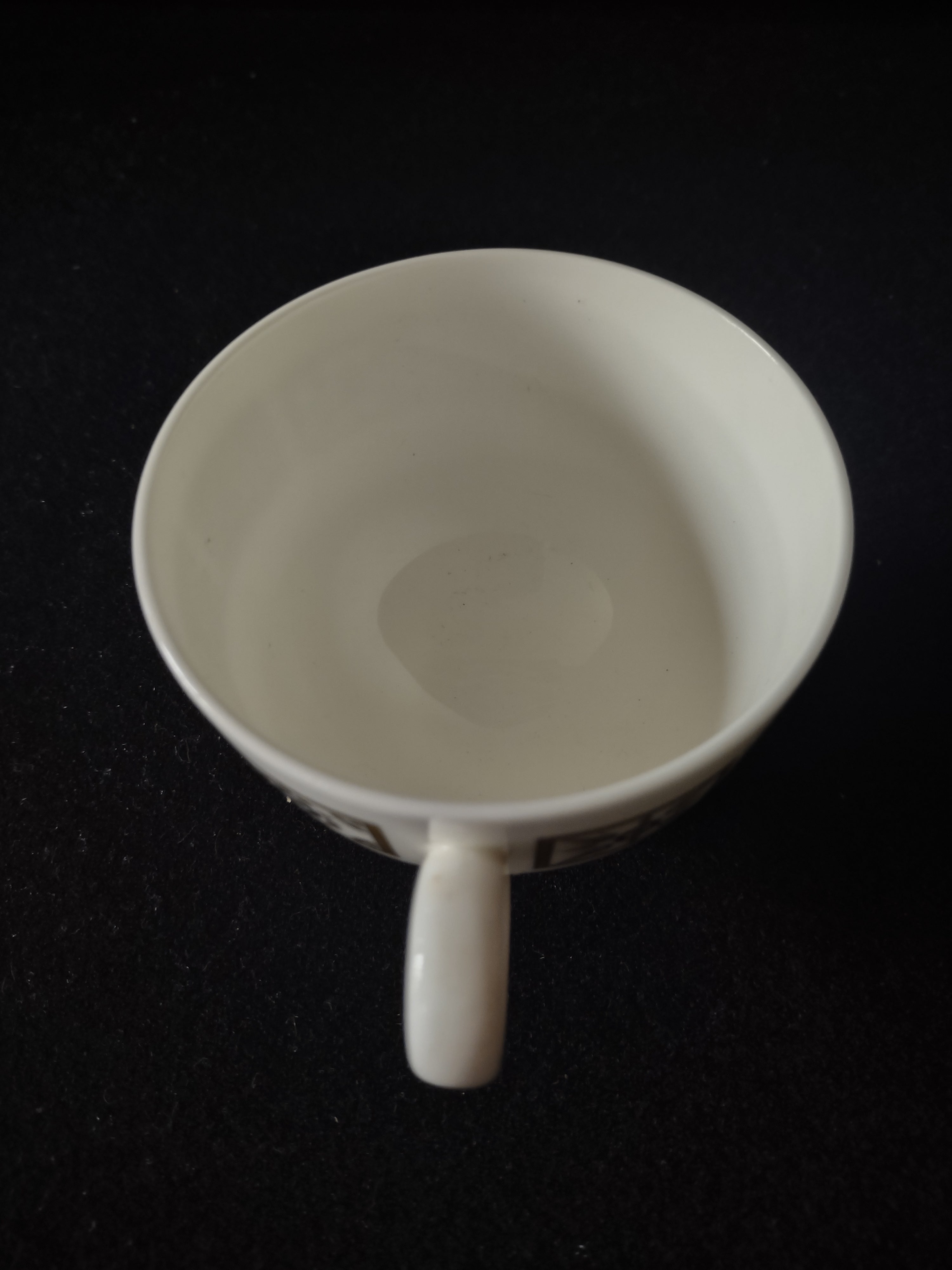 Vintage Wedgwood Asia Cup & Saucer Bone China England Set of 2 [6212]