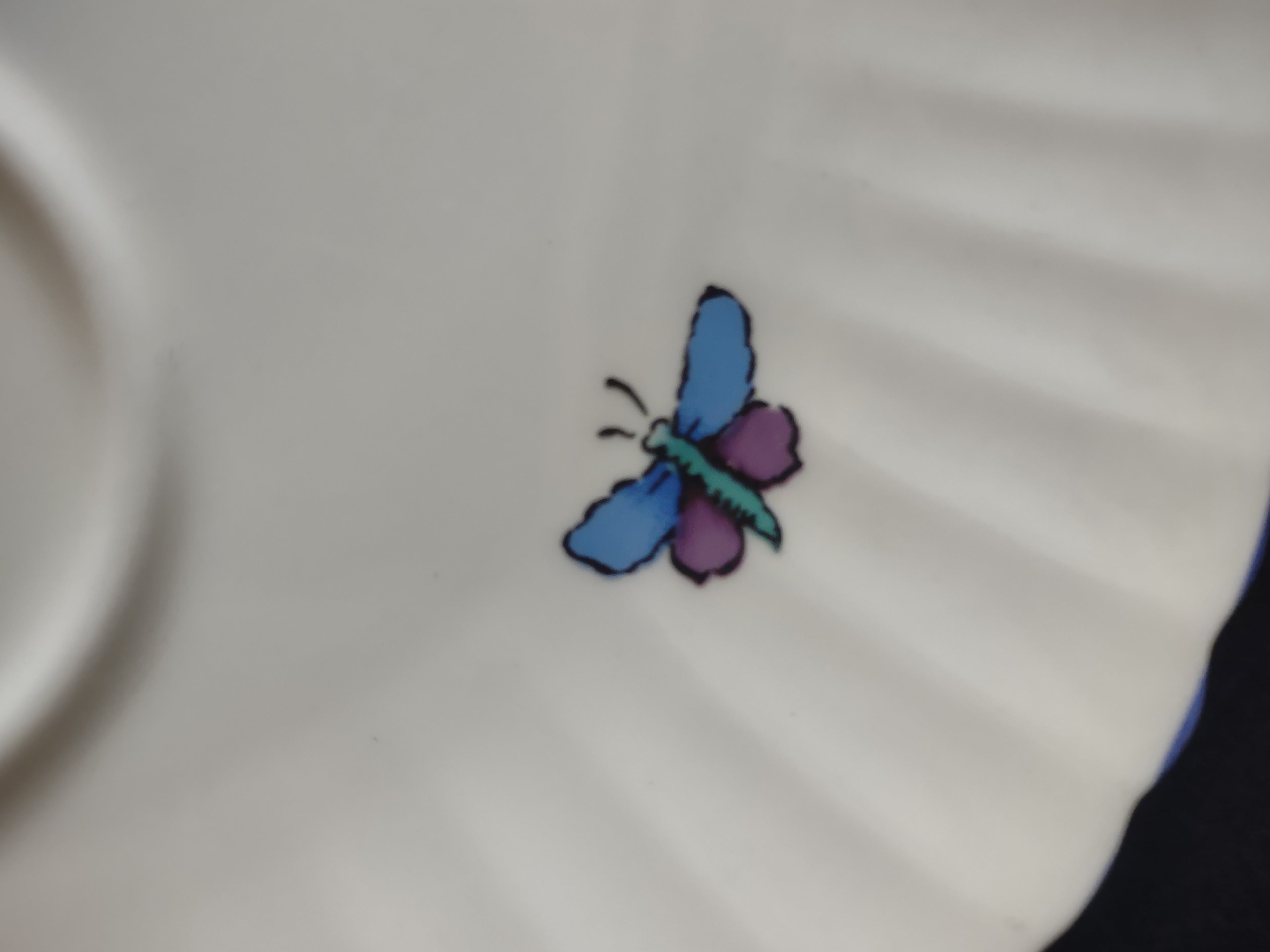 Vintage Staffordshire Gainsborough Snack Plate Cup Bone China England [6222]