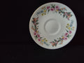 Vintage Wedgwood Downland Saucer Bone China Floral England [6229]