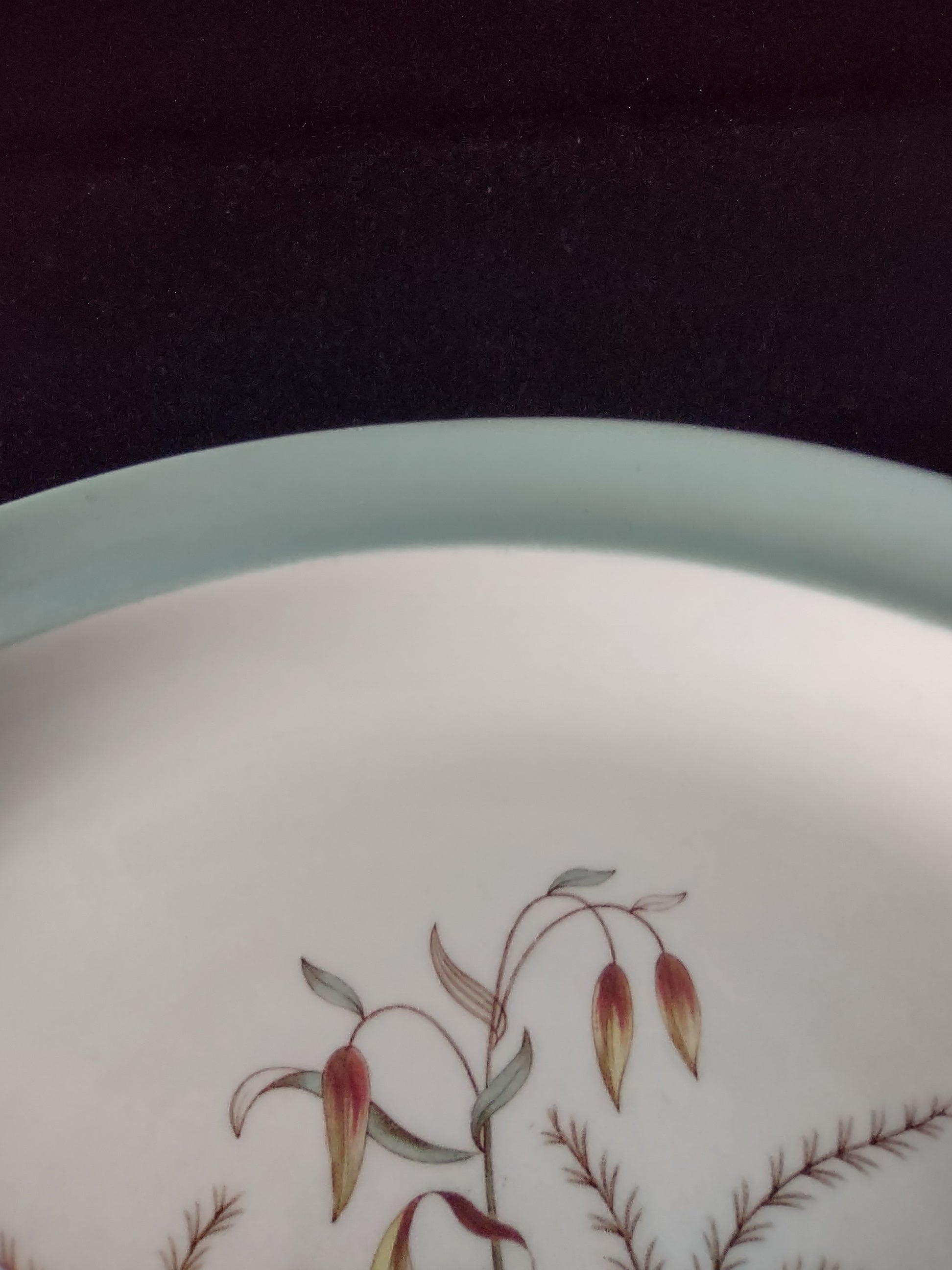 Vintage Wedgwood Tiger Lily Serving Platter Etruria Barlaston England [6234]