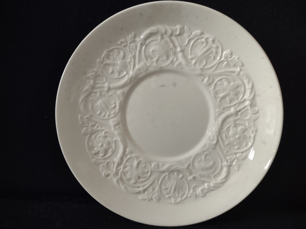 Vintage Wedgwood Patrician Cream Soup Liner Saucer England 6in [6246]