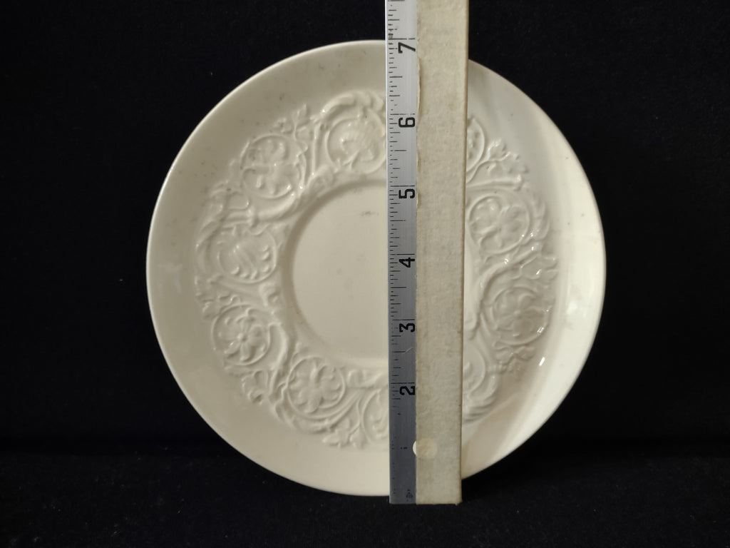Vintage Wedgwood Patrician Cream Soup Liner Saucer England 6in [6246]