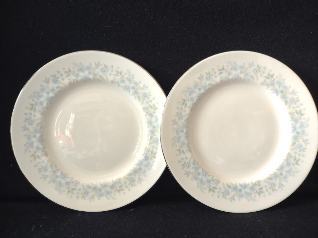 Vintage Wedgwood Bone China Wyndham Salad Plates Set of 5 England [6247]