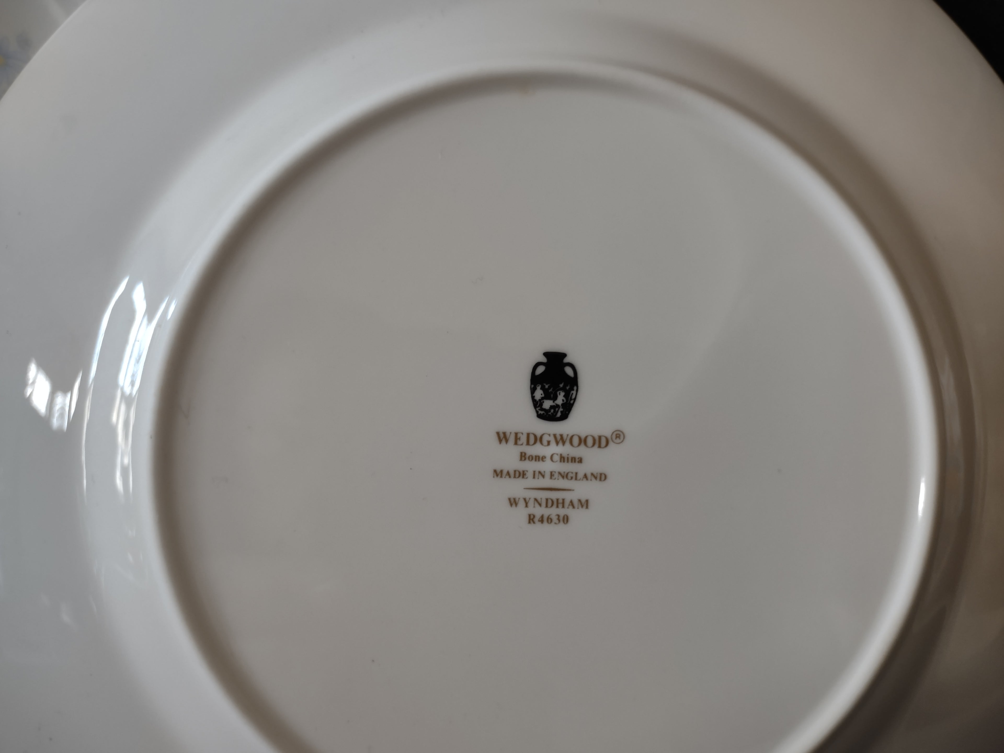 Vintage Wedgwood Bone China Wyndham Salad Plates Set of 5 England [6247]