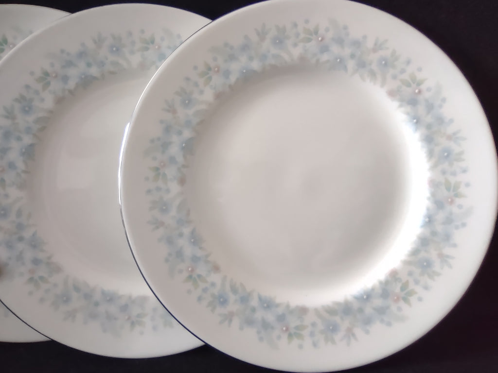 Vintage Wedgwood Bone China Wyndham Salad Plates Set of 5 England [6247]