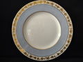 Vintage Wedgwood Bone China Blue Gold Ivy W2979 10" Dinner Plate [6249]